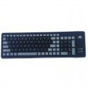 103 key silicone USB folding silicone keyboard factory wholesale waterproof mobile phone office game keyboard 