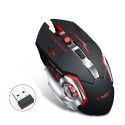 Amazon hot q13 wireless mouse rechargeable colorful game mouse desktop notebook general