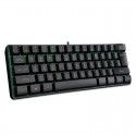 7keys wired game keyboard 61 key RGB mechanical handle laptop keyboard business office portable 