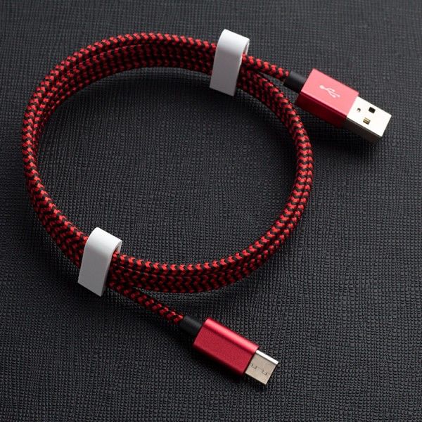Factory supplied Nylon Braided data cable type-C fast charging cable is suitable for Apple iPhone data cable 