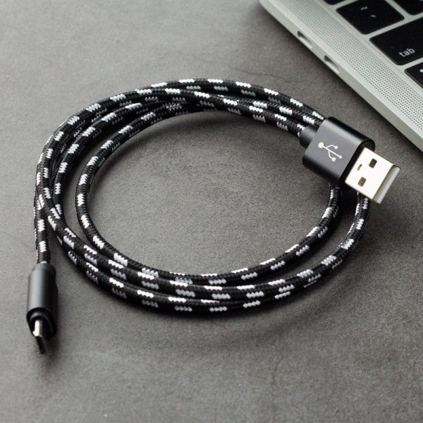 Dragon weave data cable is suitable for Apple mobile phone charging cable and Android micro USB fast charging cable 