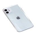 Suitable for iPhone 12 transparent glass case, iPhone 11pro tempered glass case S10 in stock