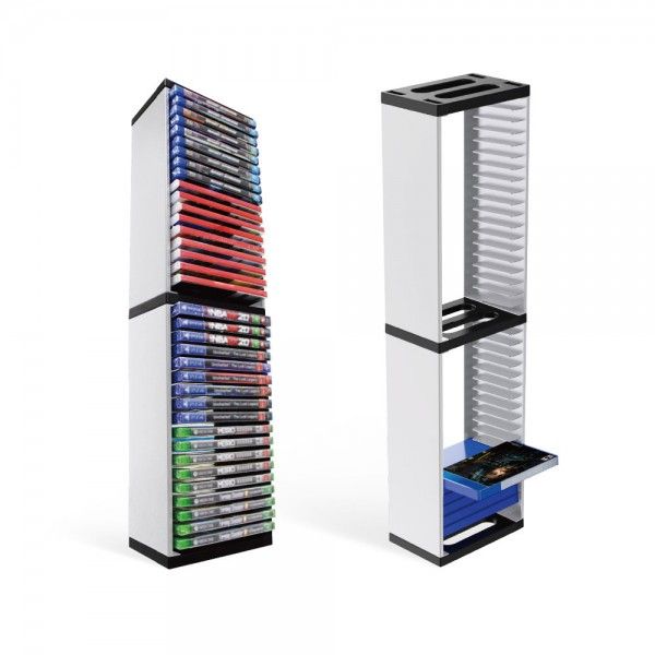 Ps5 game CD case CD shelf storage shelf one host CD double layer storage box bracket ns storage shelf